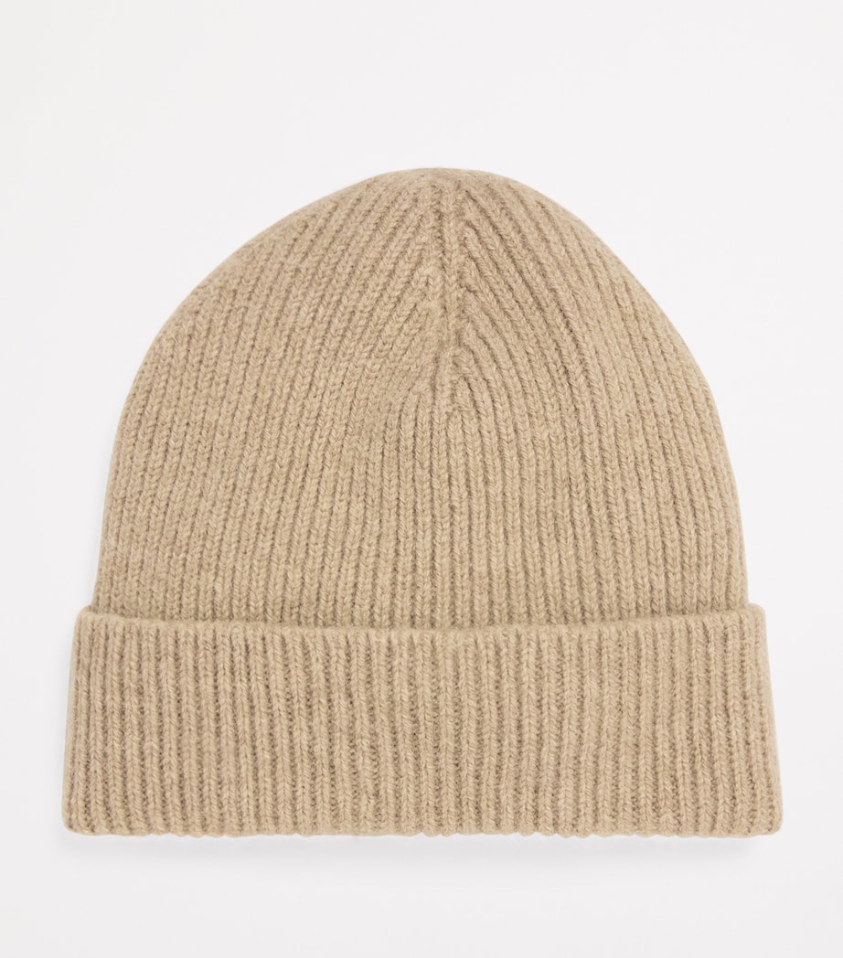 Lambswool-Caregora Classic Beanie SAND Image 3