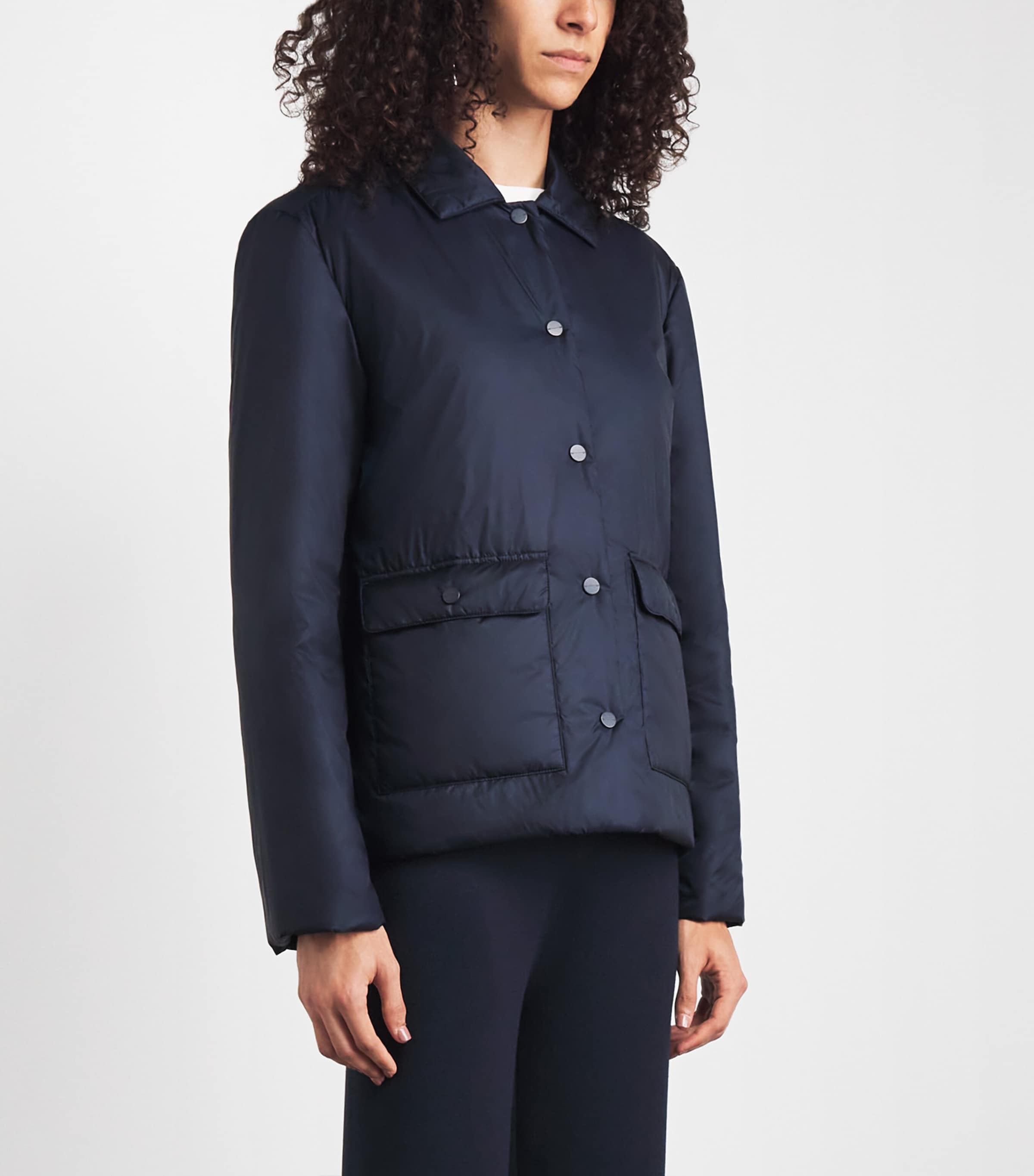 MM Womens Padded Jacket Navy Image 4
