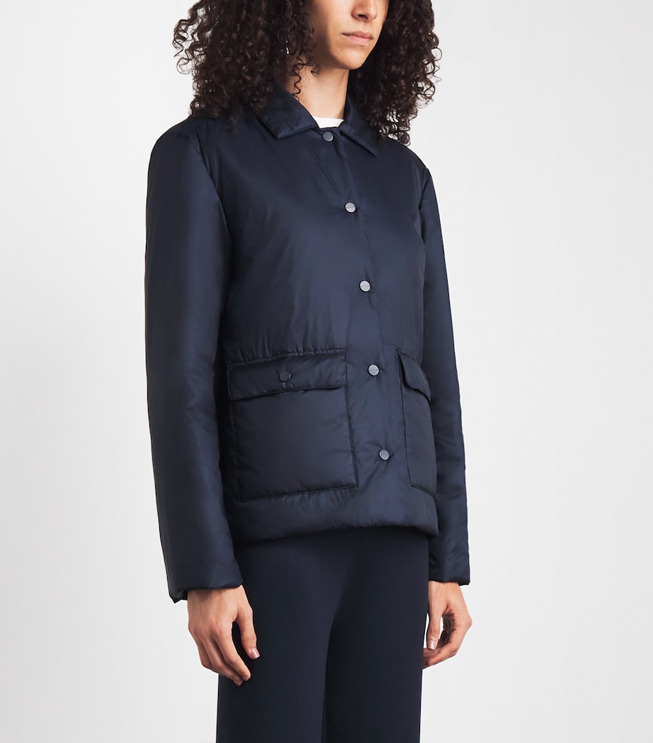 MM Womens Padded Jacket Navy Image 4