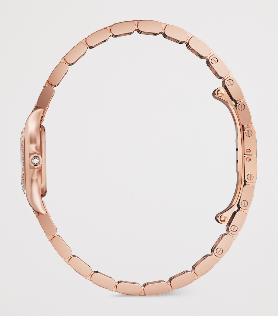 Rose Gold and Diamond Panthère de Cartier Watch 20mm SILVER Image 4
