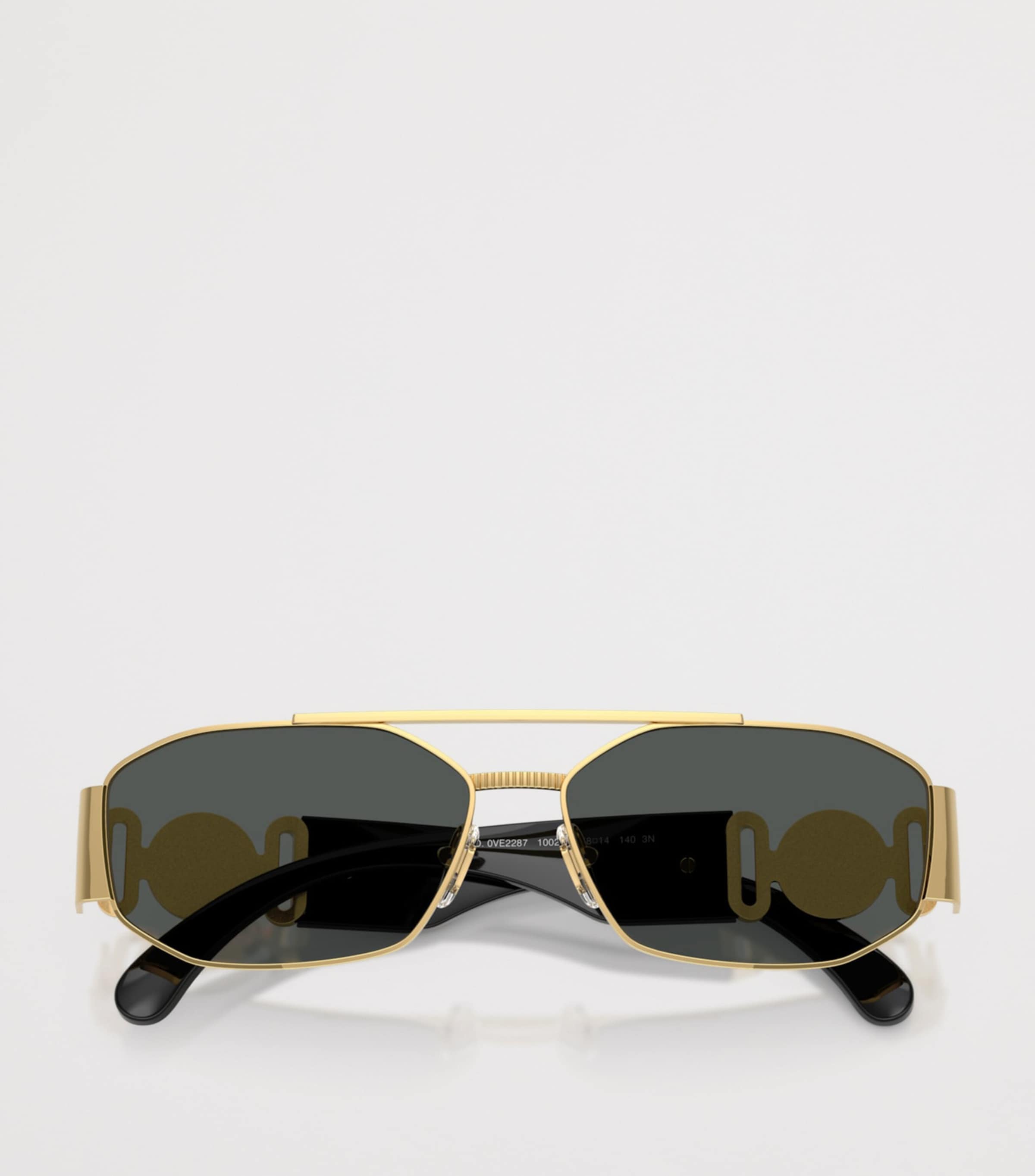 Versace Metal VE2287 Rectangle Sunglasses Image 5