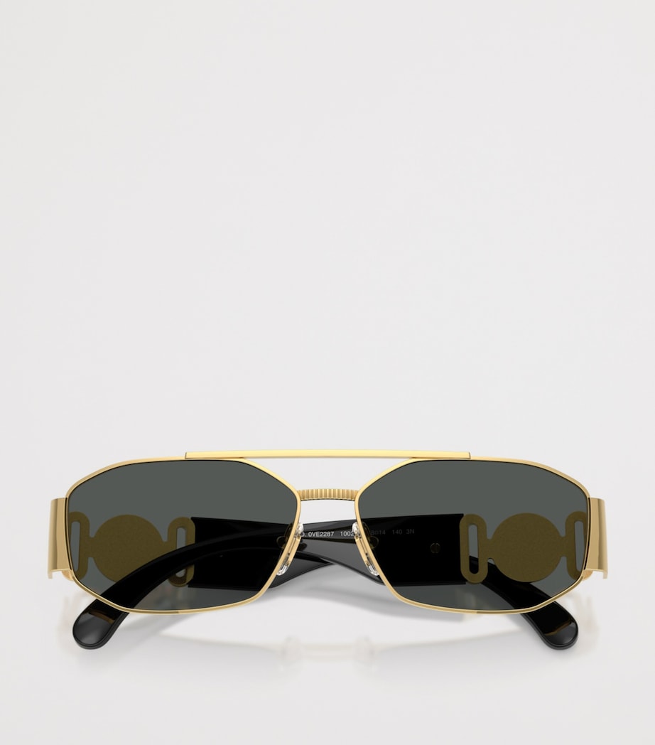 Versace Metal VE2287 Rectangle Sunglasses Image 5