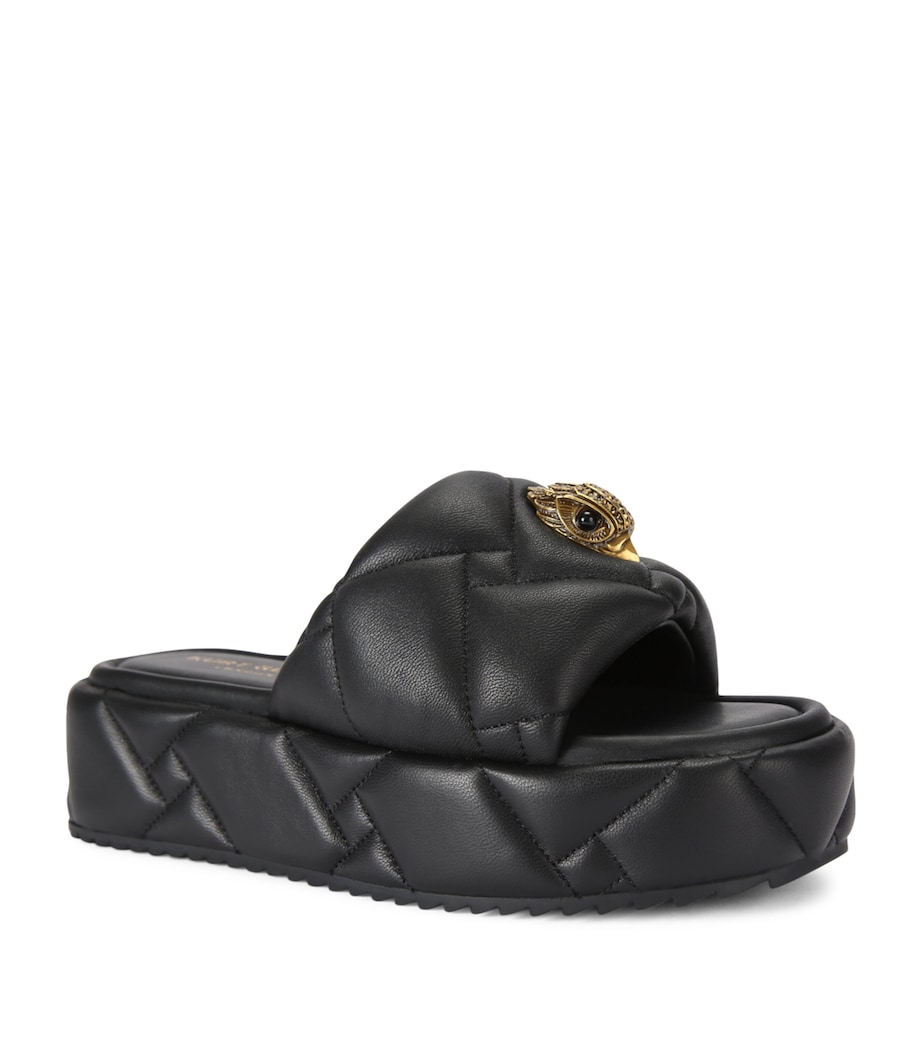 Kensington Flatform Sandals BLACK Image 1