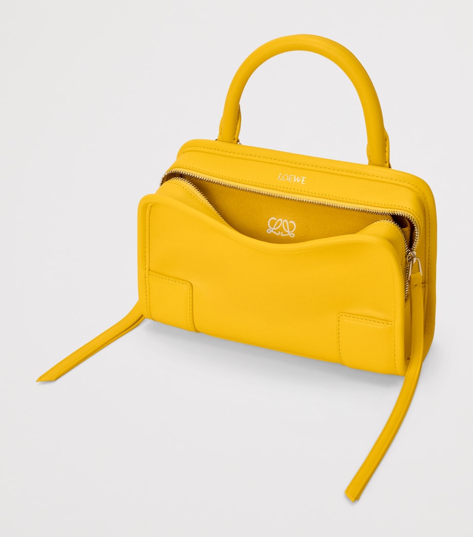 Mini Leather Amazona 180 Top-Handle Bag DAISY YELLOW Image 2