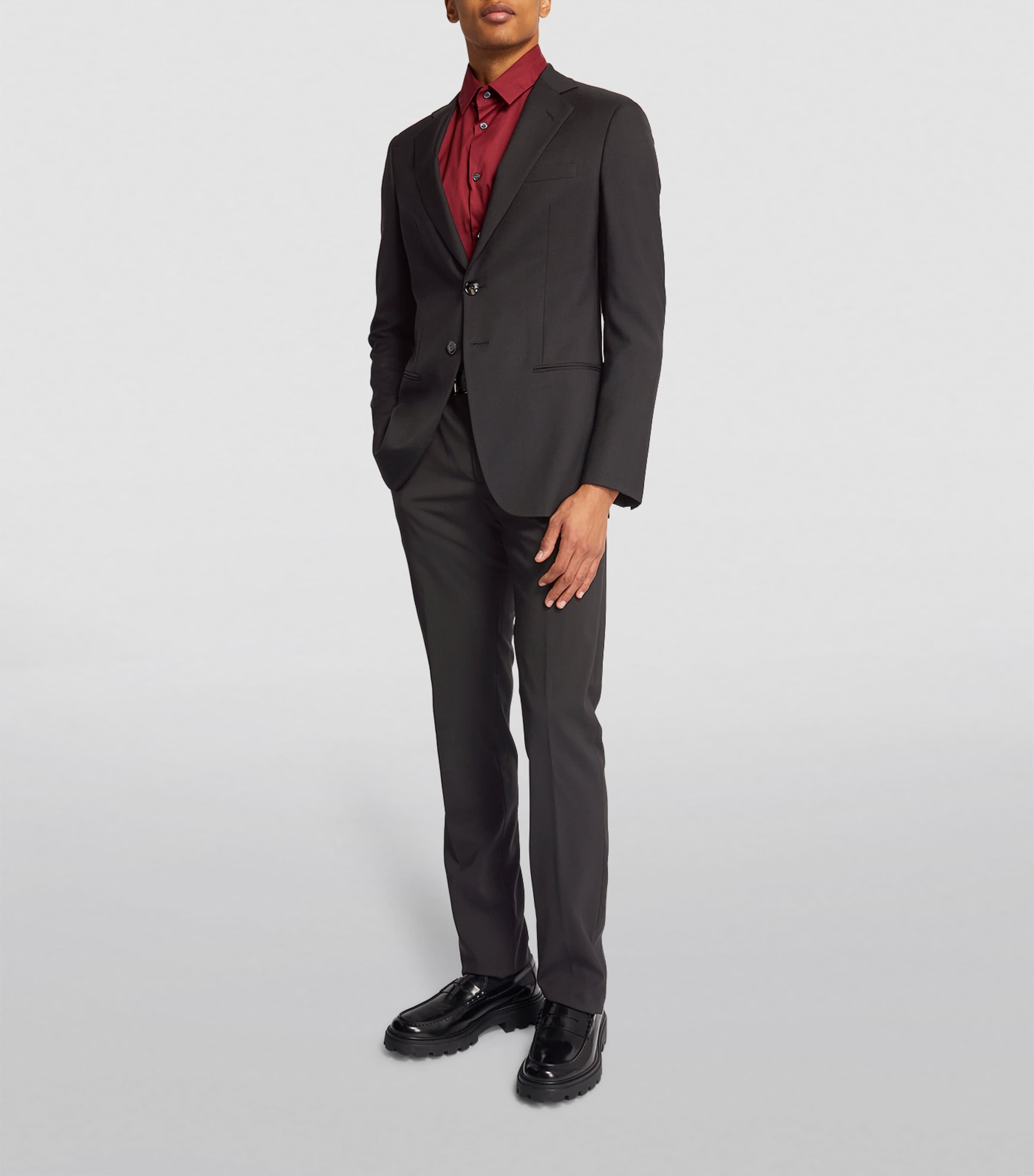 Cashmere George Single-Breasted Blazer UC99 Image 5