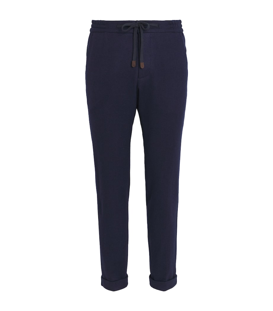 Marco Pescarolo Mens Cashmere Sweatpants Navy Image 1