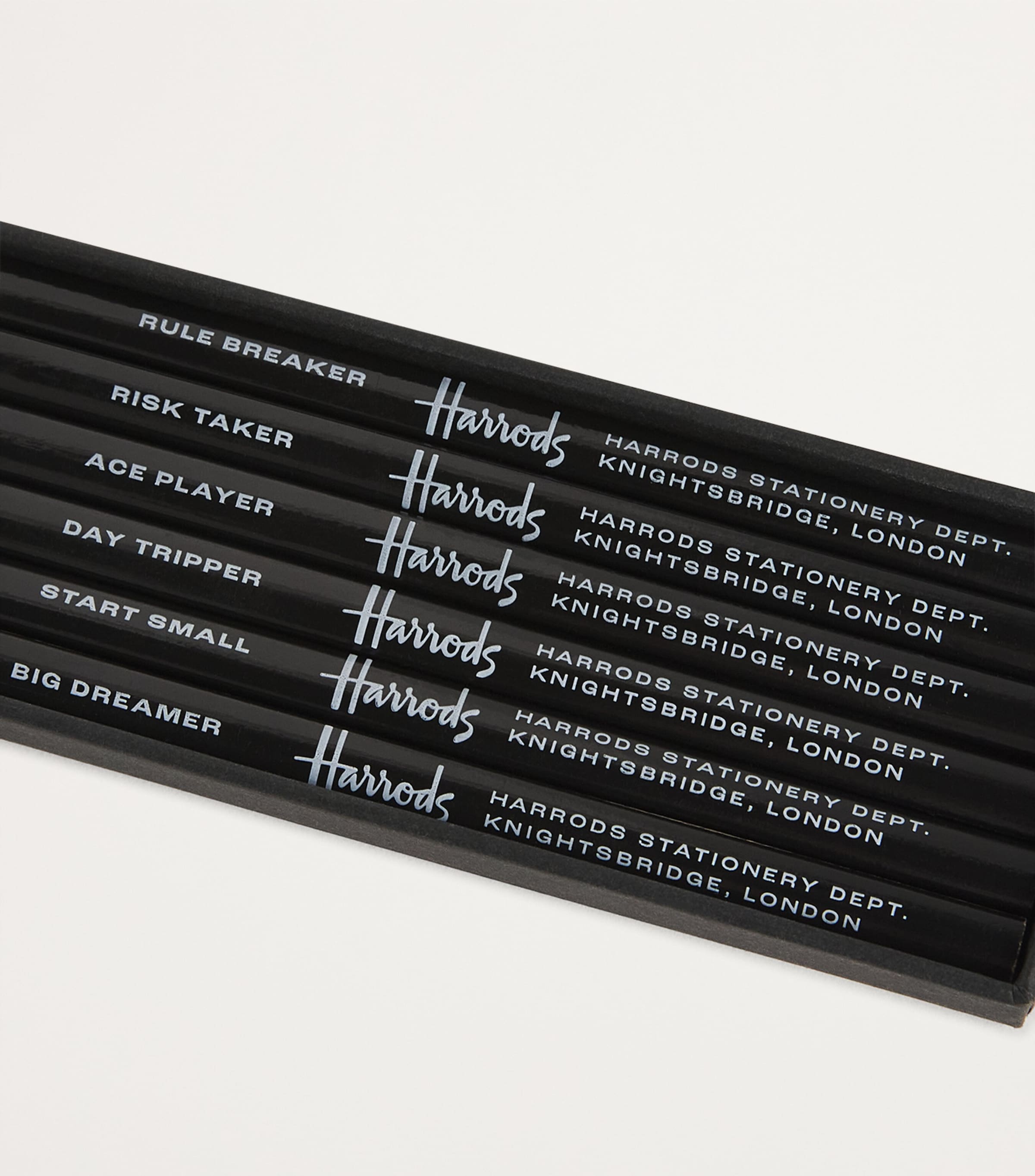 Logo Pencils (Set of 6) BLACK Image 3