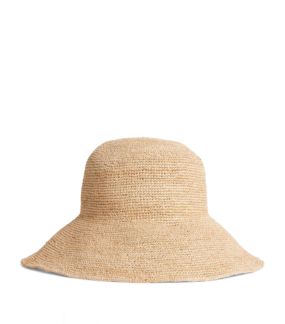 Lack Of Color Raffia Inca Sunhat Straw Natural Image 1