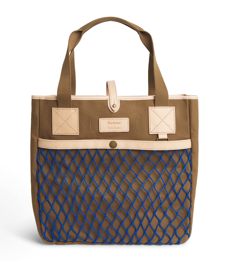 Barbour x Paul Smith Loves Barbour Tote Bag Dark Image 1