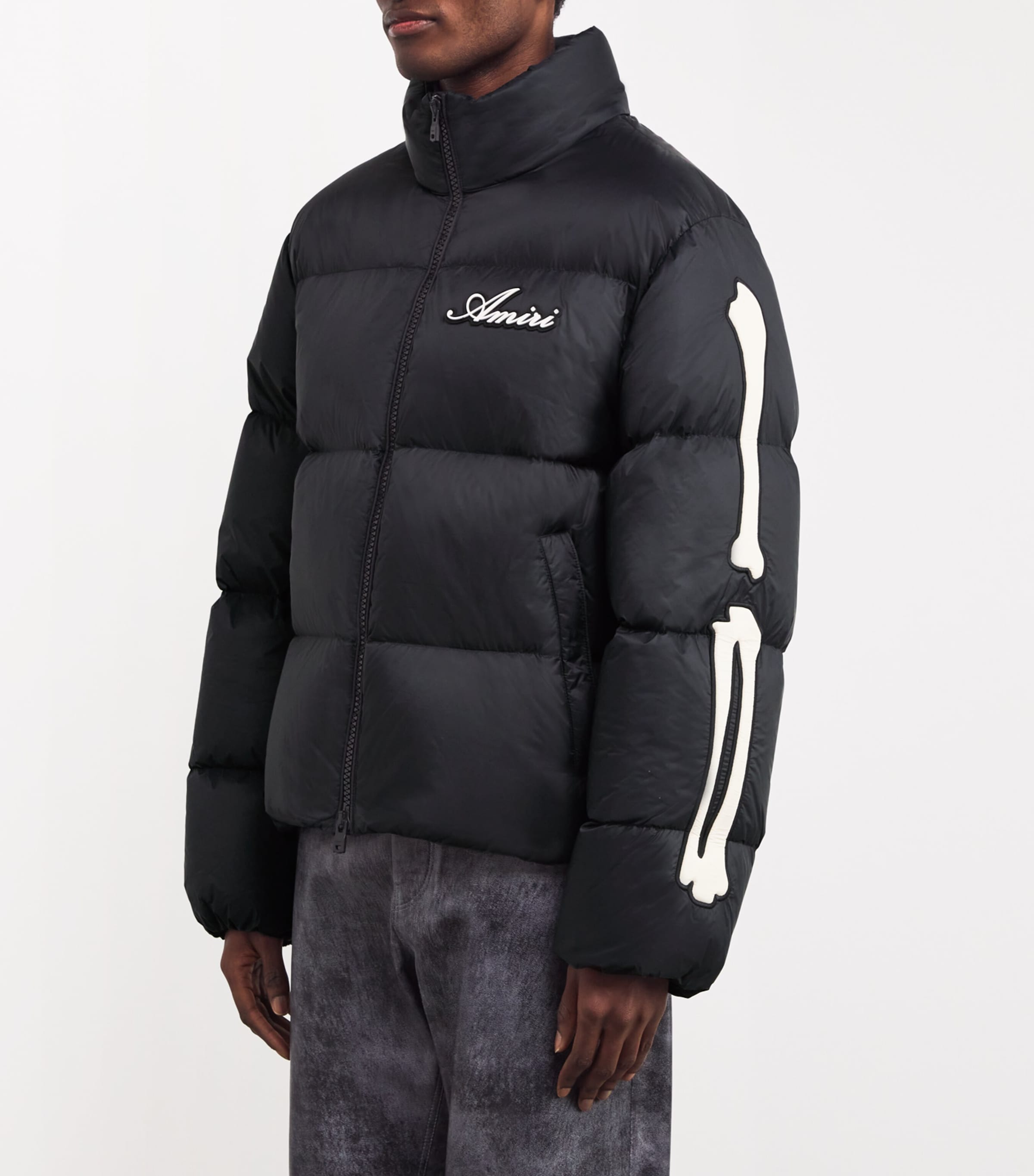 Bones Down Jacket BLACK Image 3