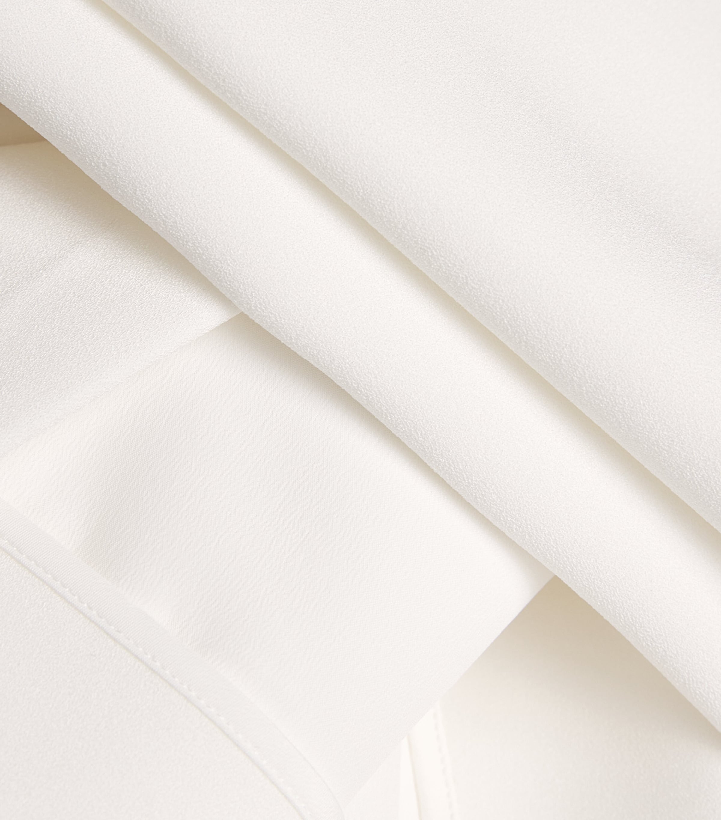 Crepe Draped Maite Maxi Dress IVORY Image 5