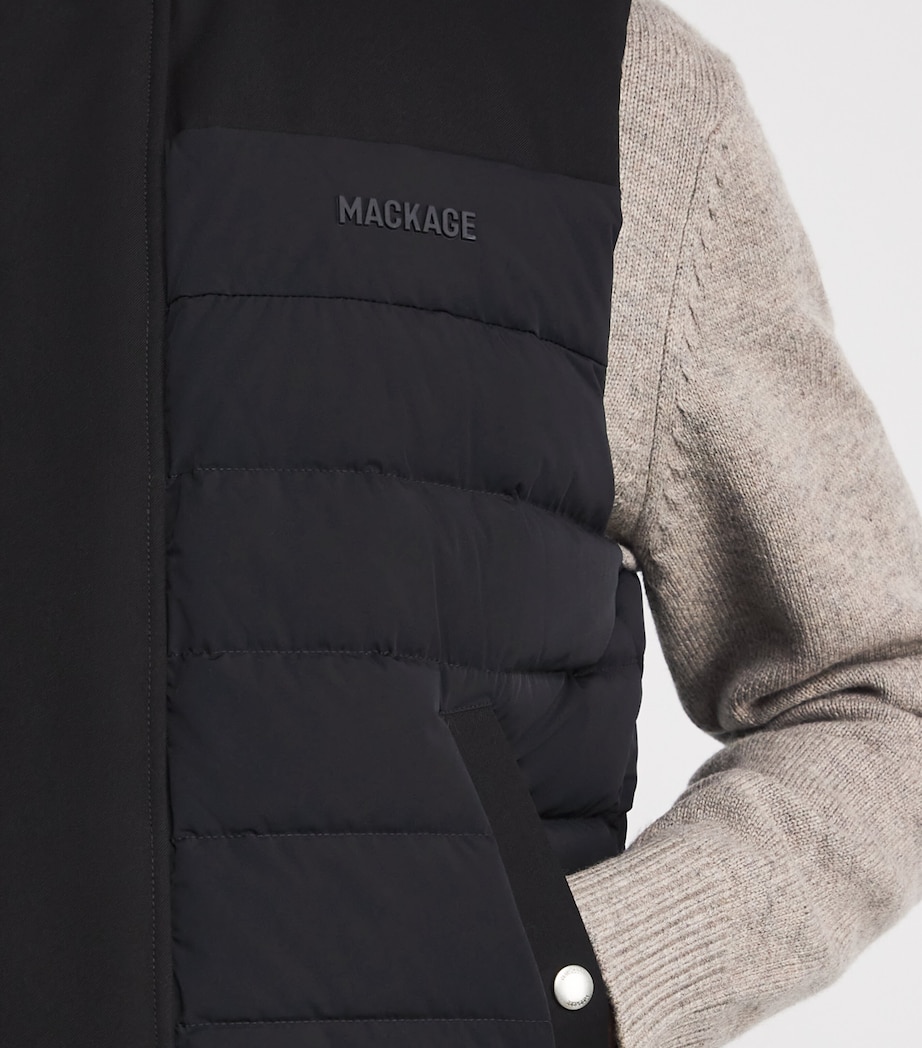 Down Brody Gilet BLACK Image 6