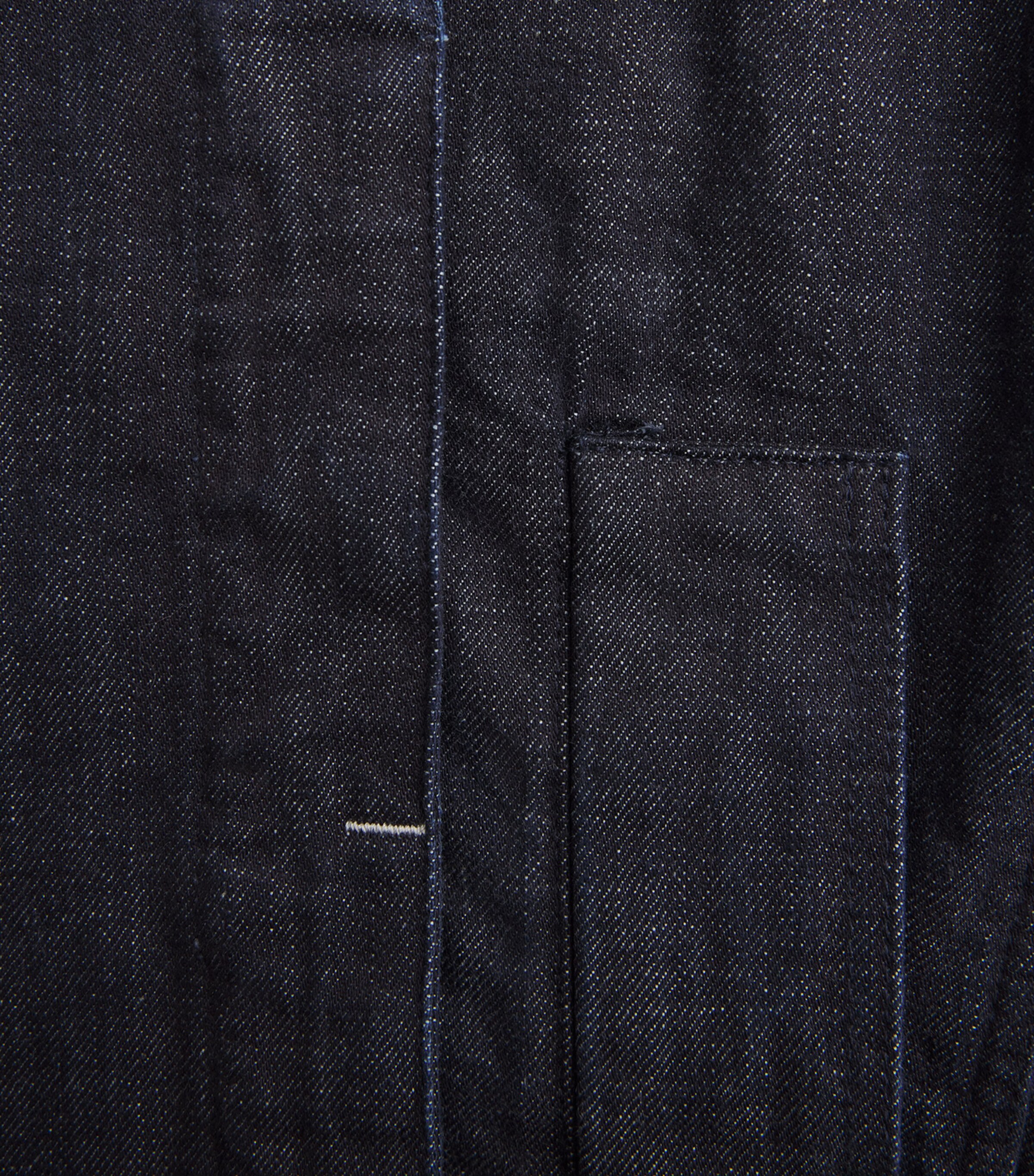 Cropped Denim Jacket 390 DARK NAVY Image 5