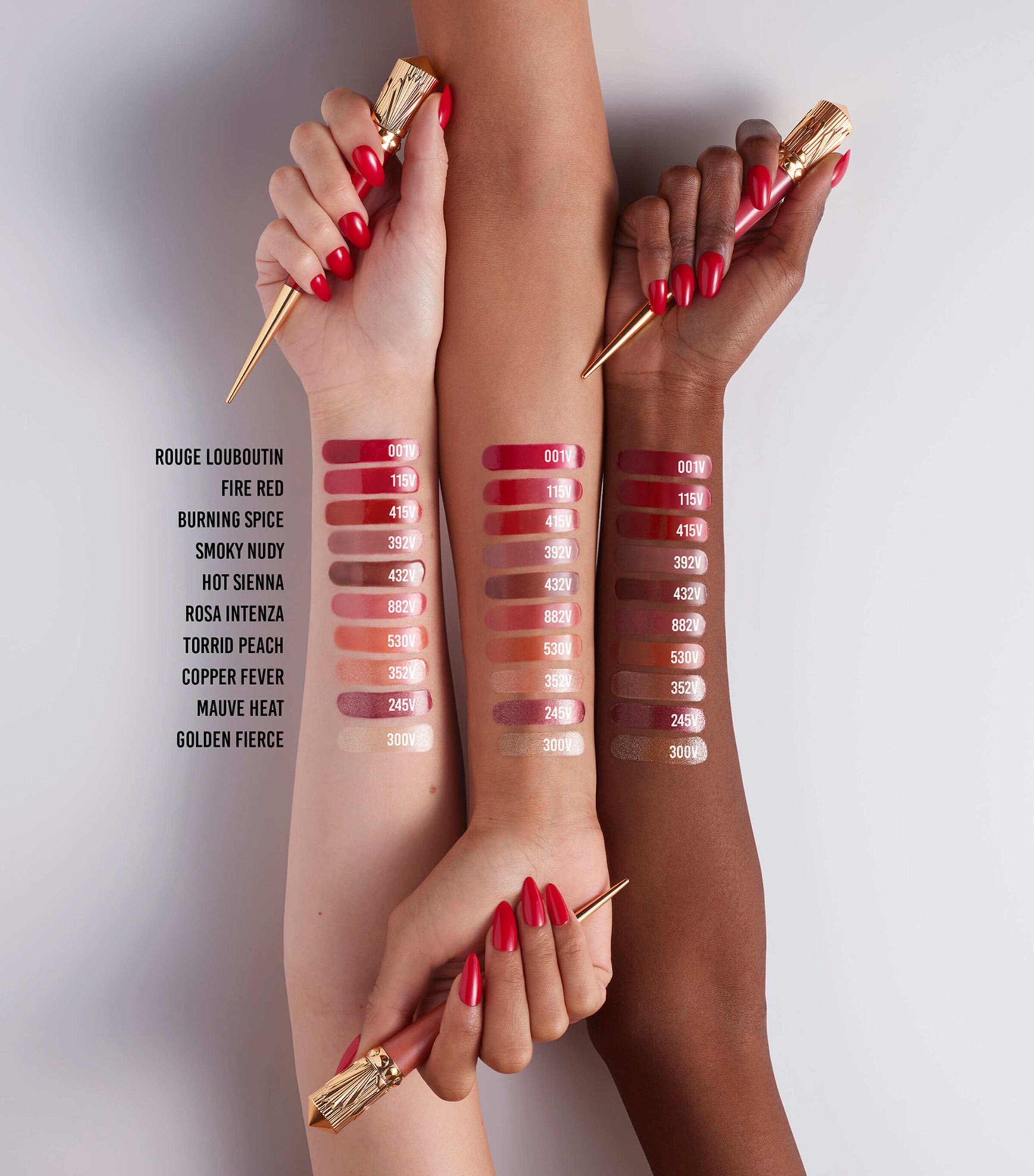 Rouge Stiletto Glossy Shine Vinyl Lip Gloss 415V BURNING SPICE Image 5