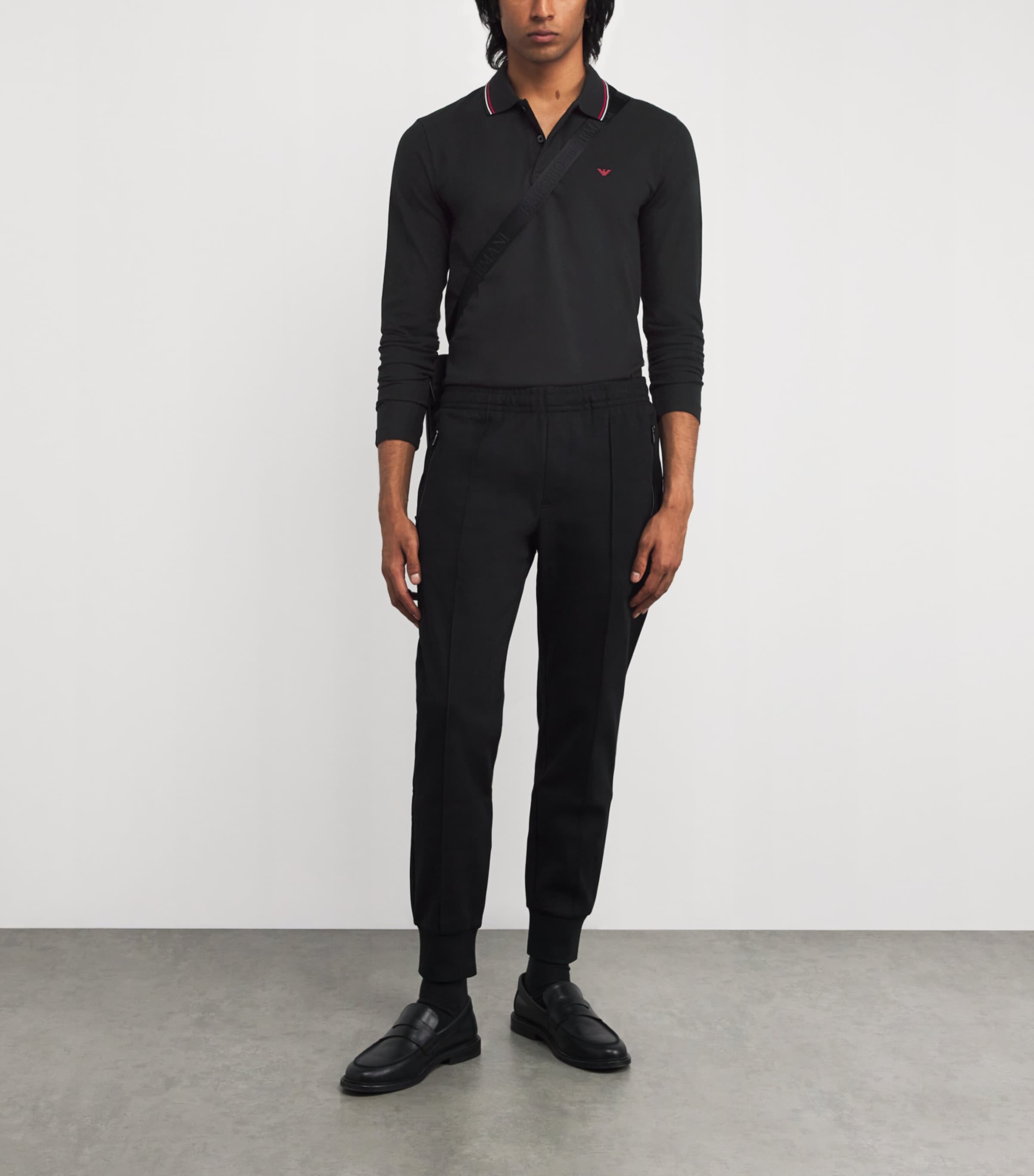 Stretch Piqué Cotton Polo Shirt 999 Image 2