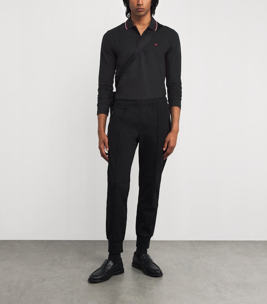 Stretch Piqué Cotton Polo Shirt 999 Image 2