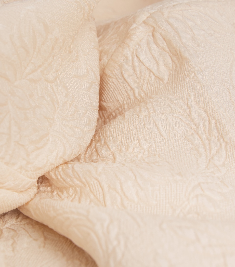 Silk Stand-Collar Shirt PALEPINK Image 5