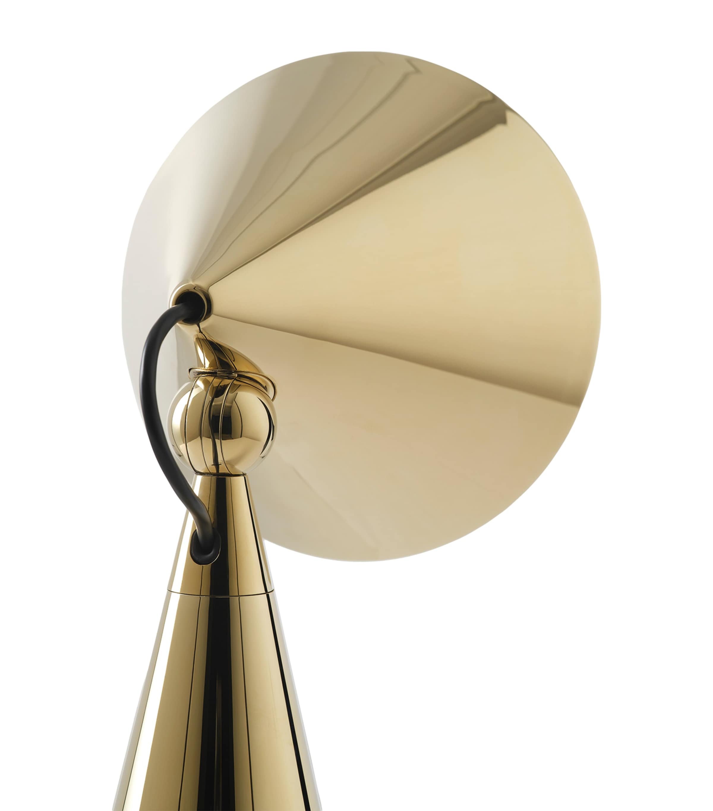 Tom Dixon Portable Pose Table Lamp In Gold
