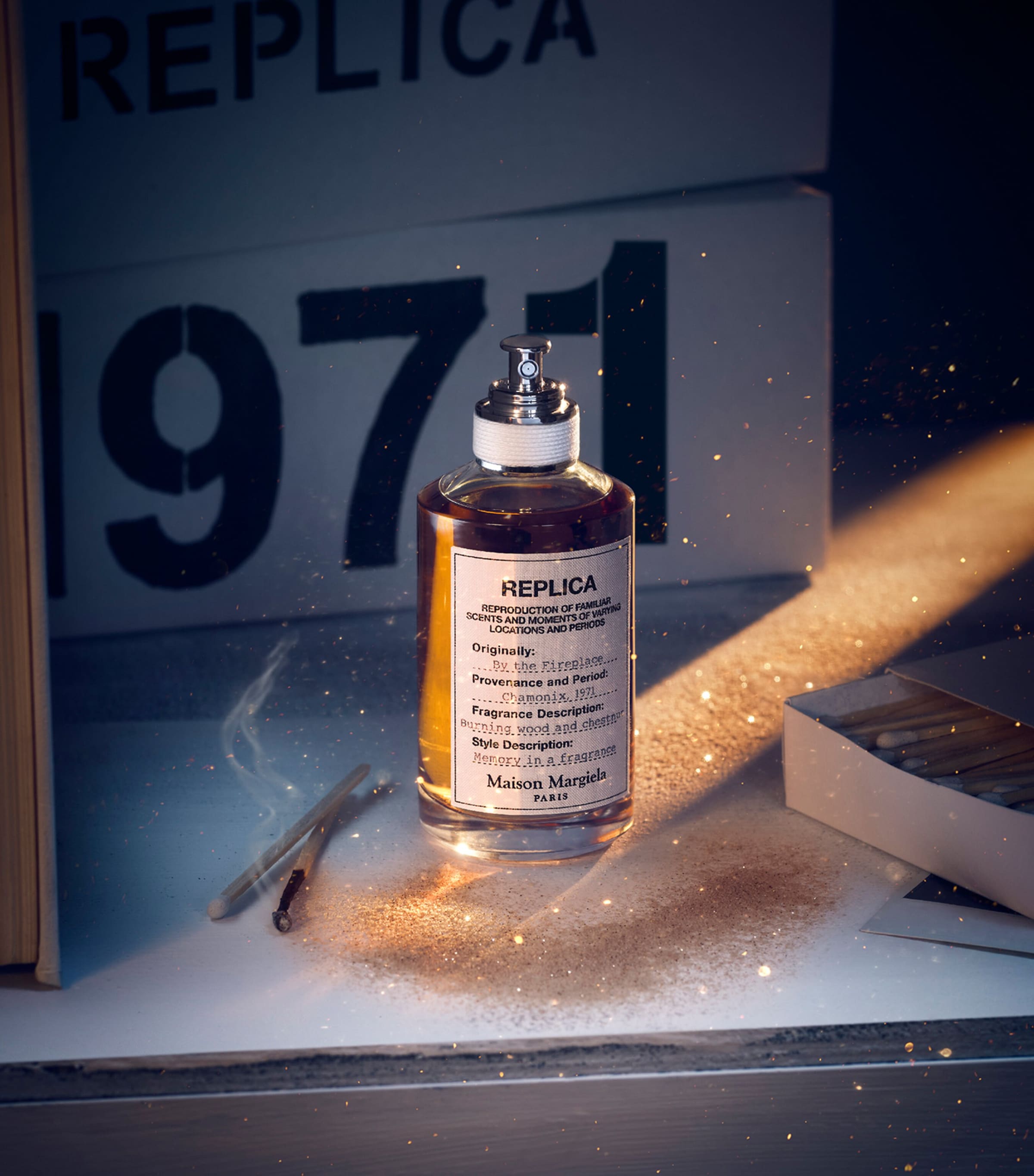 Maison Margiela 香水　by the fireplace Amazon.com: Maison Margiela - Replica - By the Fireplace Eau