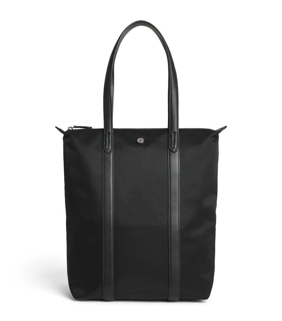 Harrods Nylon Tote Bag Black