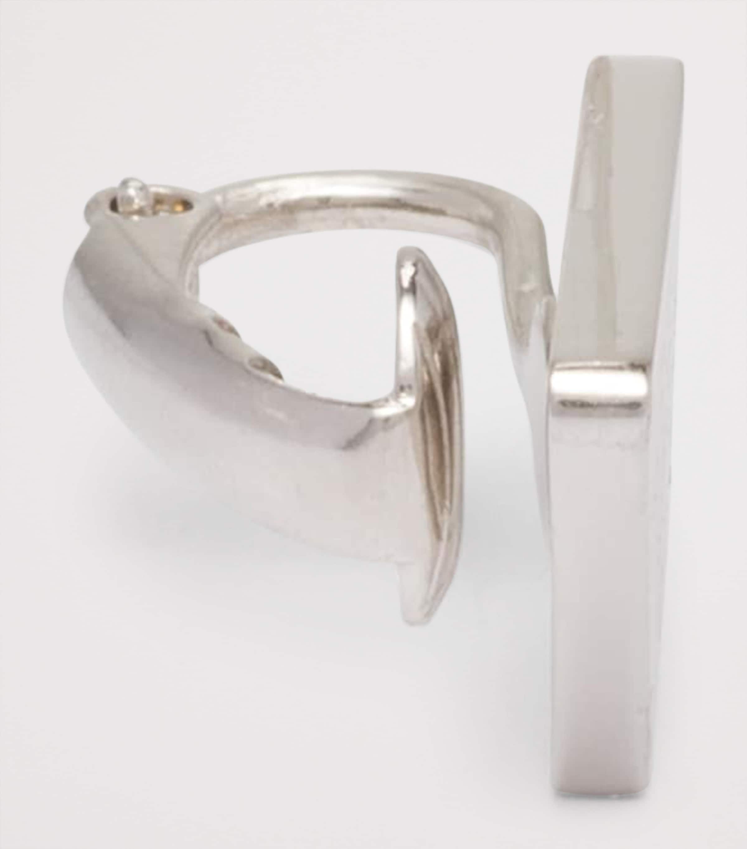 Triangle Single Clip Earring F0002 Image 4