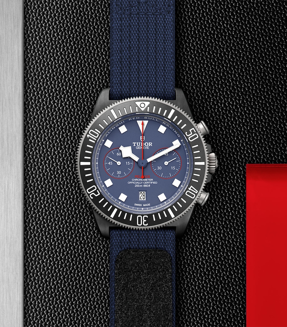 Carbon Composite Pelagos FXD Chronograph Watch 43mm BLUE Image 3