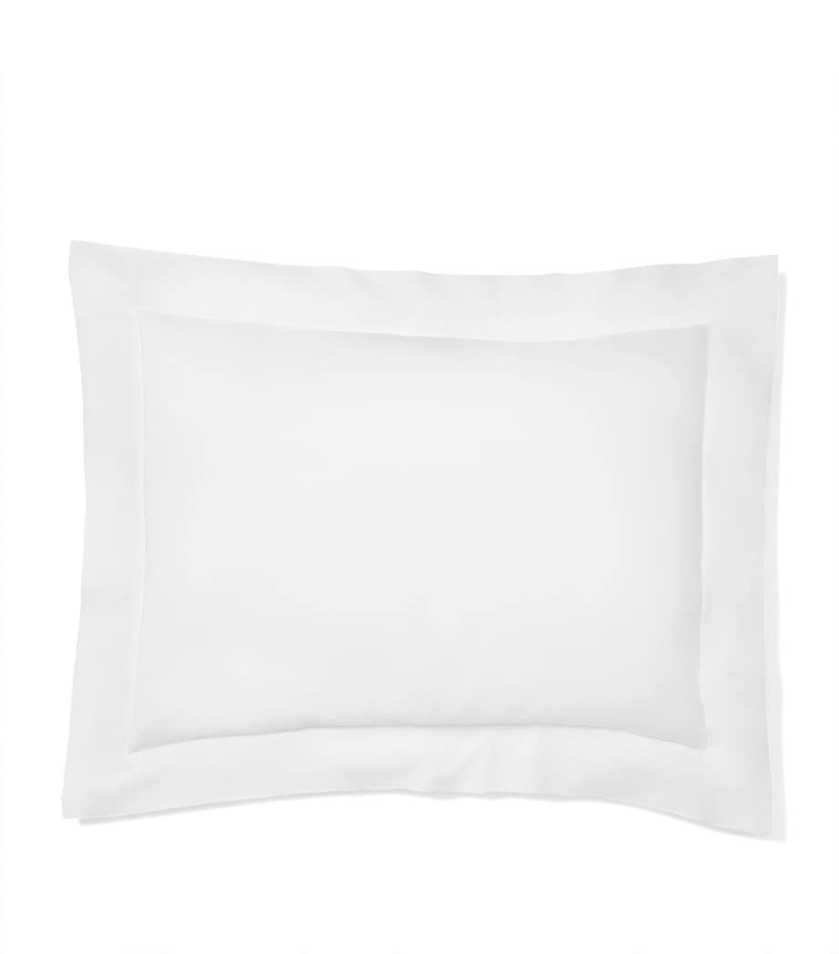 Angel Luxe King Sham Pillowcase (50cm x 90cm) WHITE Image 1