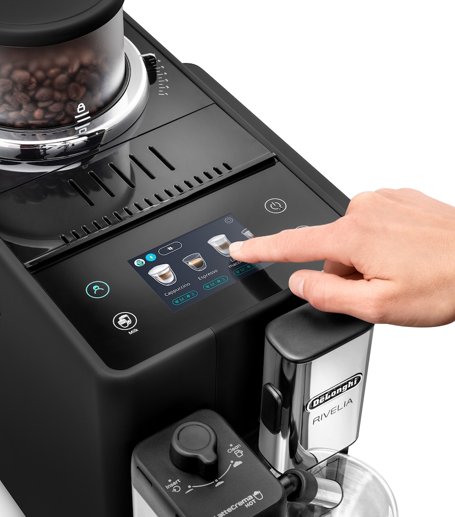 De'Longhi Rivelia Coffee Machine Black Image 6
