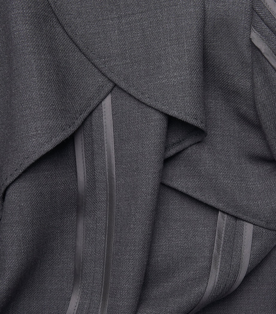 Paul Smith Mens Wool Inside-Out Blazer Melange Image 6