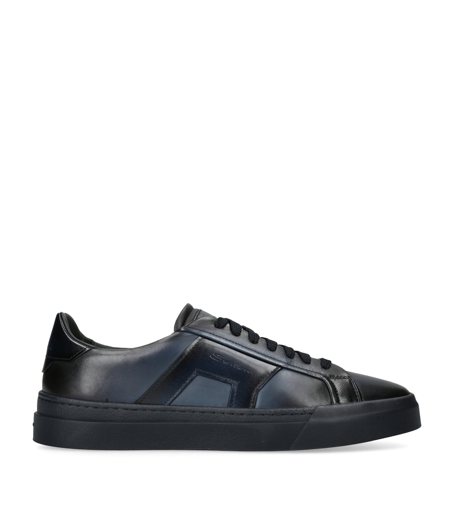 Leather DBS Sneakers NAVY Image 1