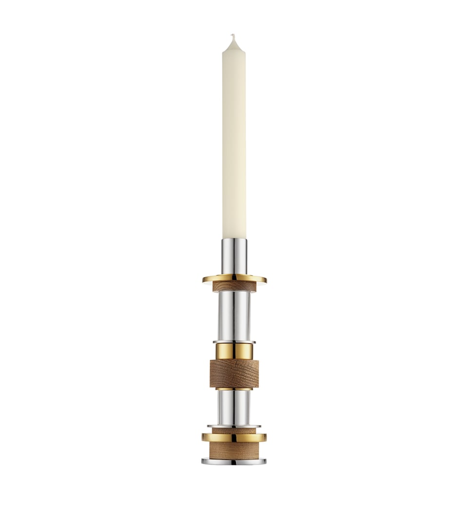 Christofle Myriade Candle Holder Silver