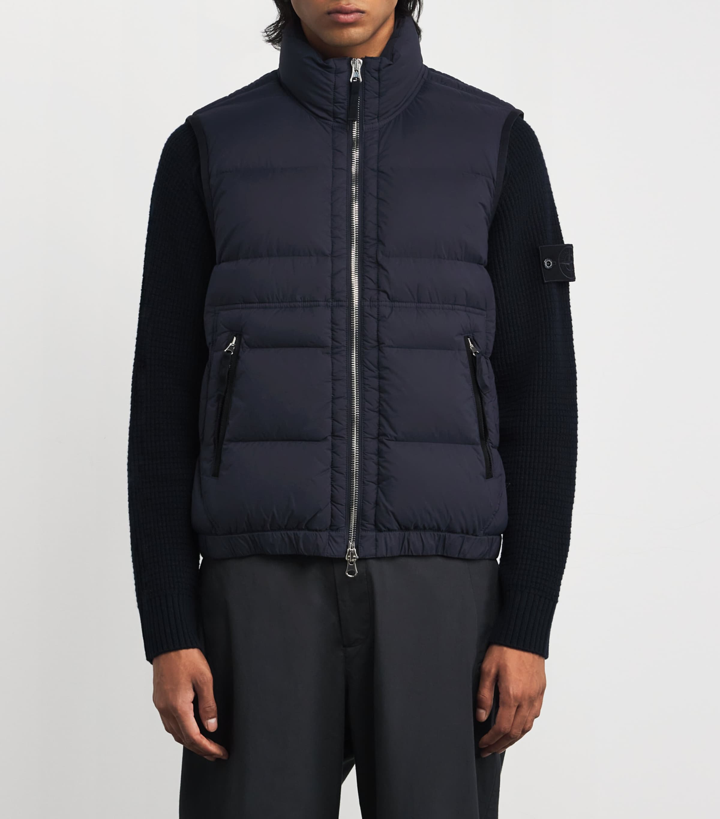 Down Seamless Tunnel Gilet V0020 Image 3