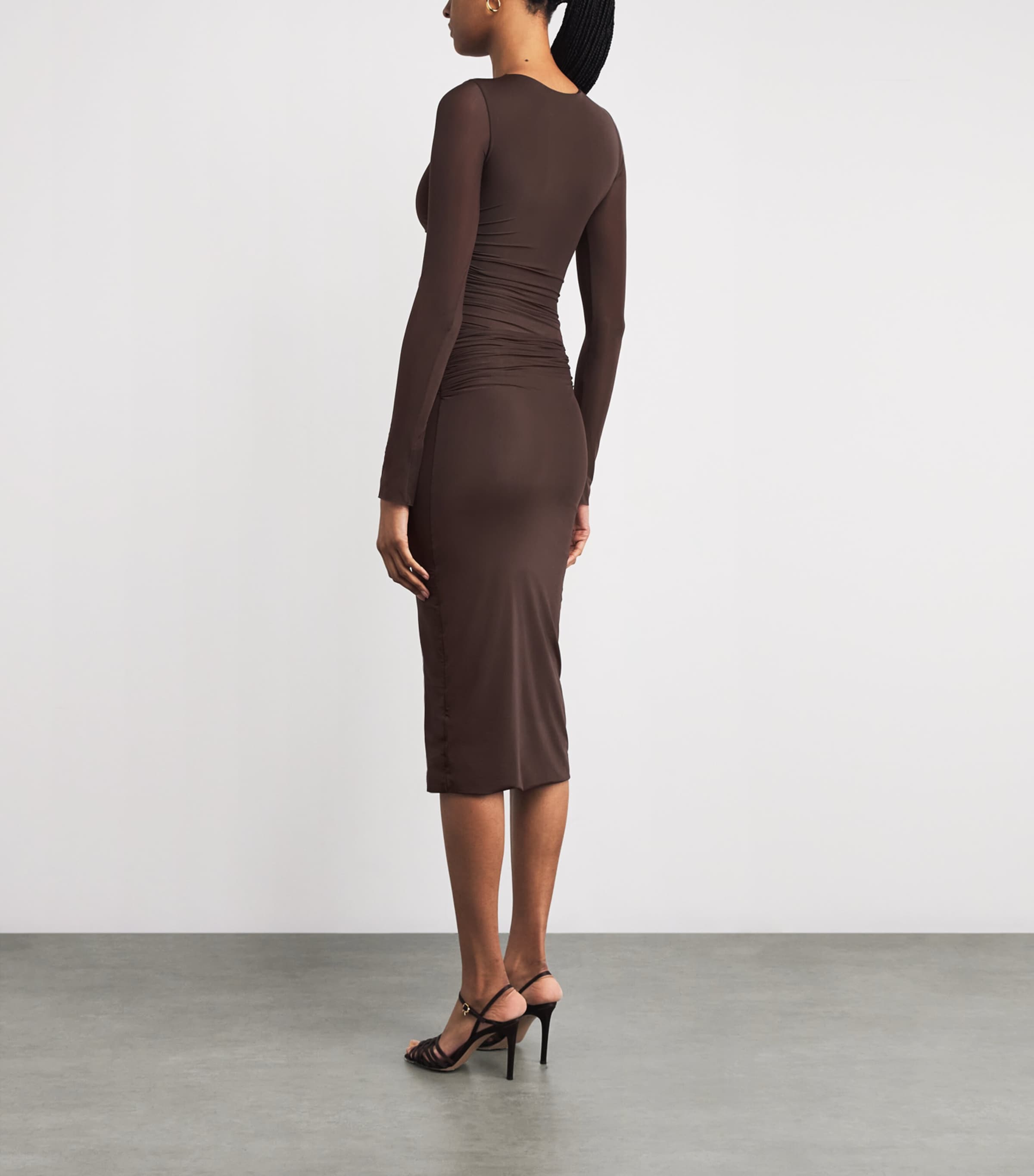 Anna Midi Dress WOOD 123 Image 3