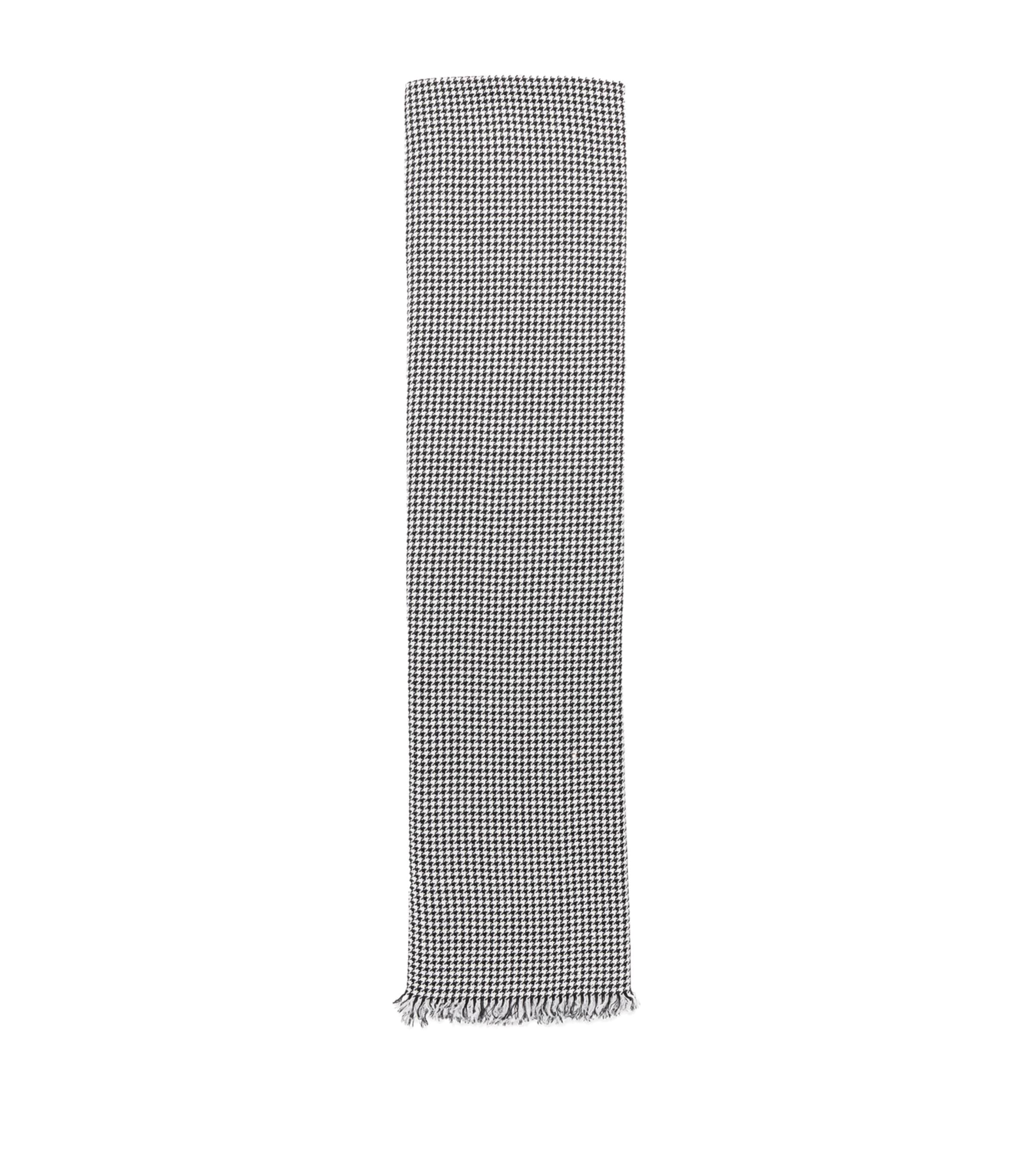 TOM FORD Sequinned Houndstooth Scarf Nwa Image 1