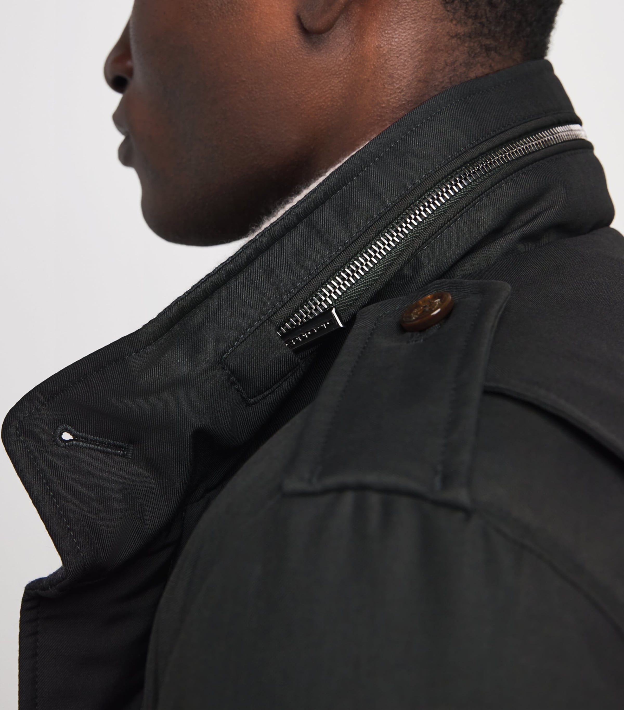 Moorer Mens Field Denver Jacket Tundra Image 3