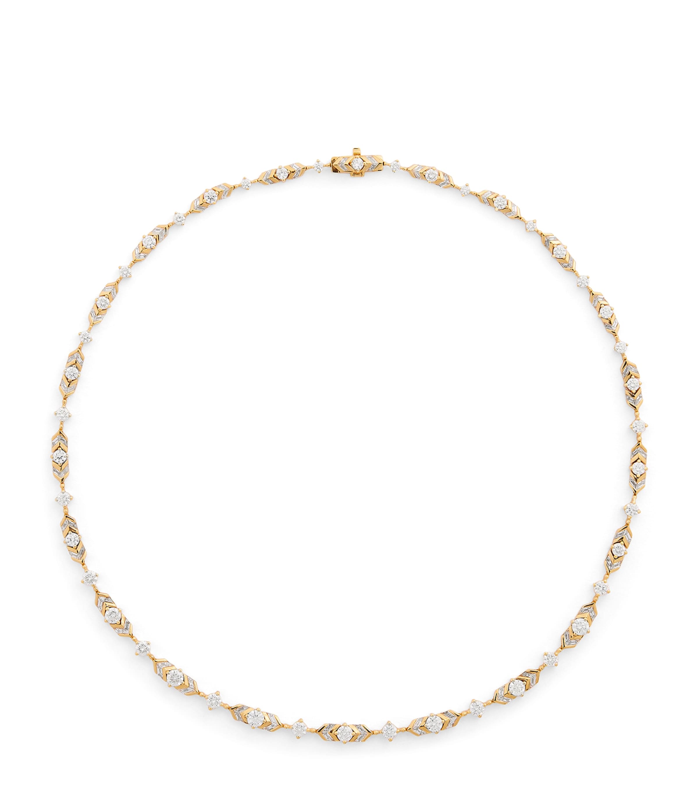 Anita Ko Yellow Gold And Diamond Dakota Necklace In Gold