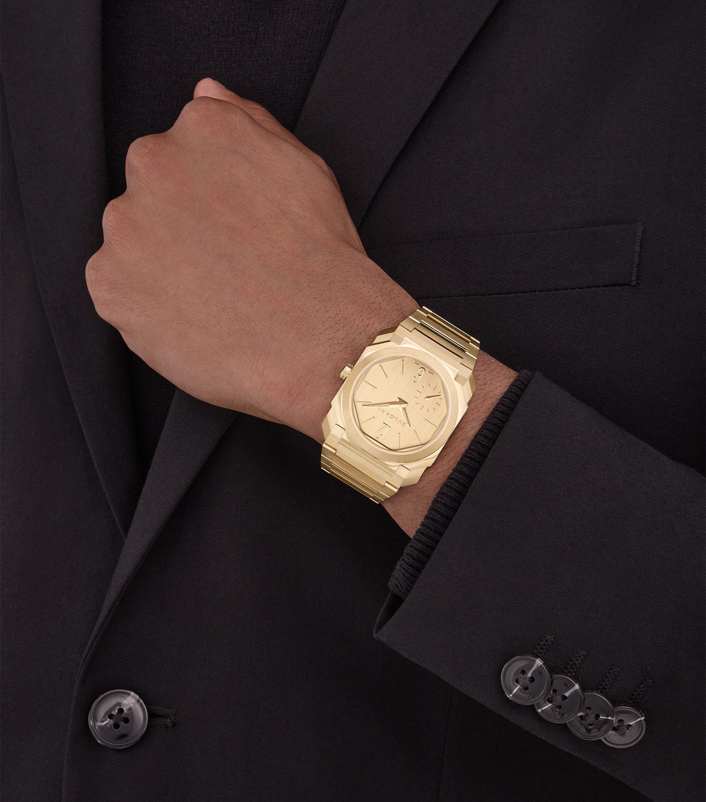 Bvlgari Yellow Gold Octo Finissimo Automatic Watch 37mm No Color Image 8
