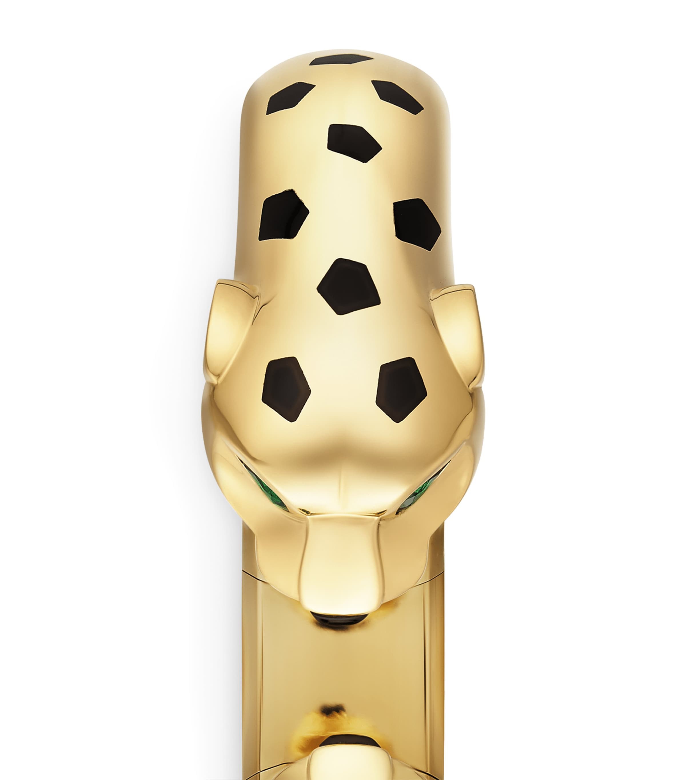 Yellow Gold, Tsavorite Garnet and Onyx Panthère de Cartier Bangle YELLOW GOLD Image 4