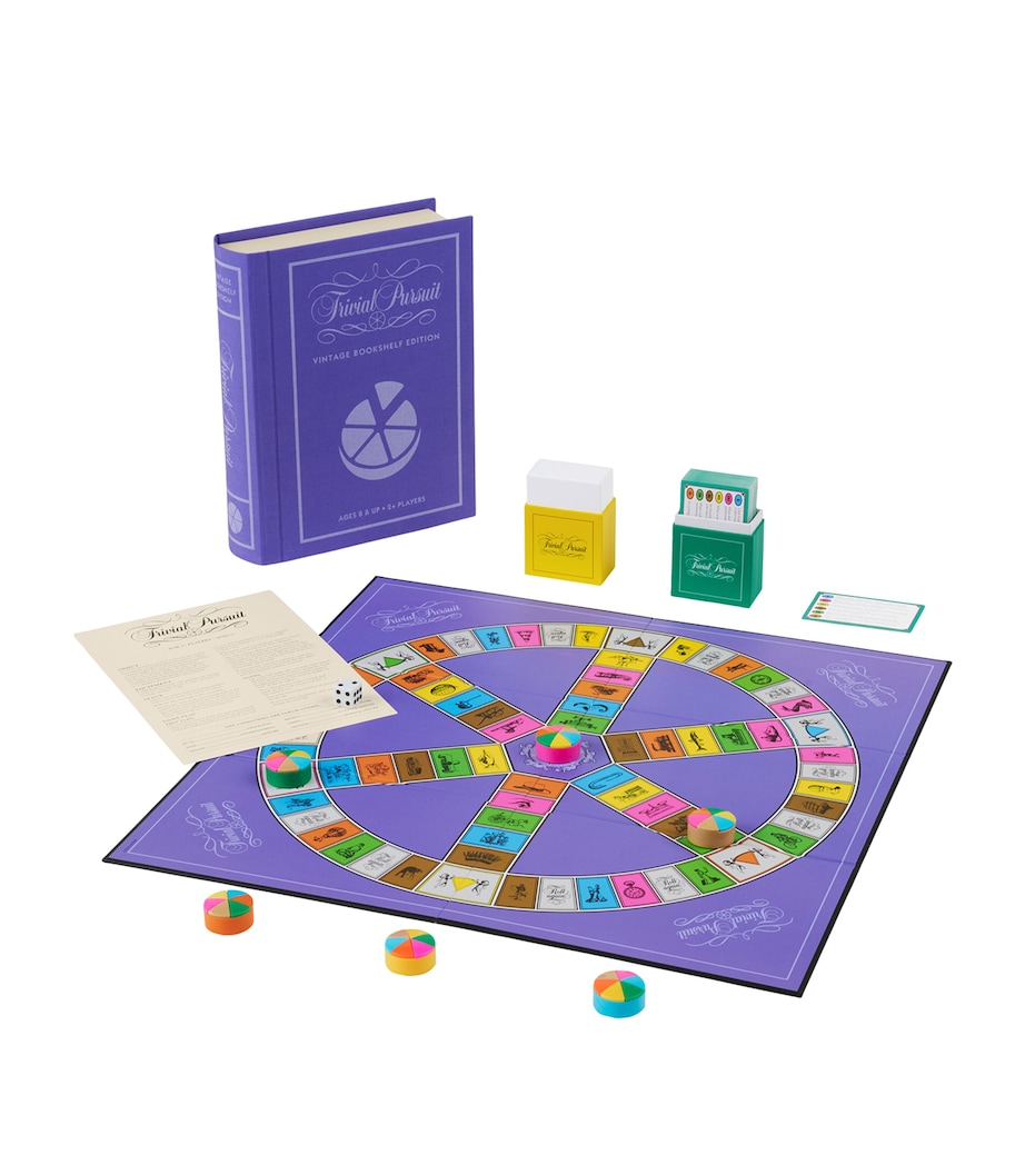 VINTAGE BOOKSHELF Trivial Pursuit Board Game Image 5