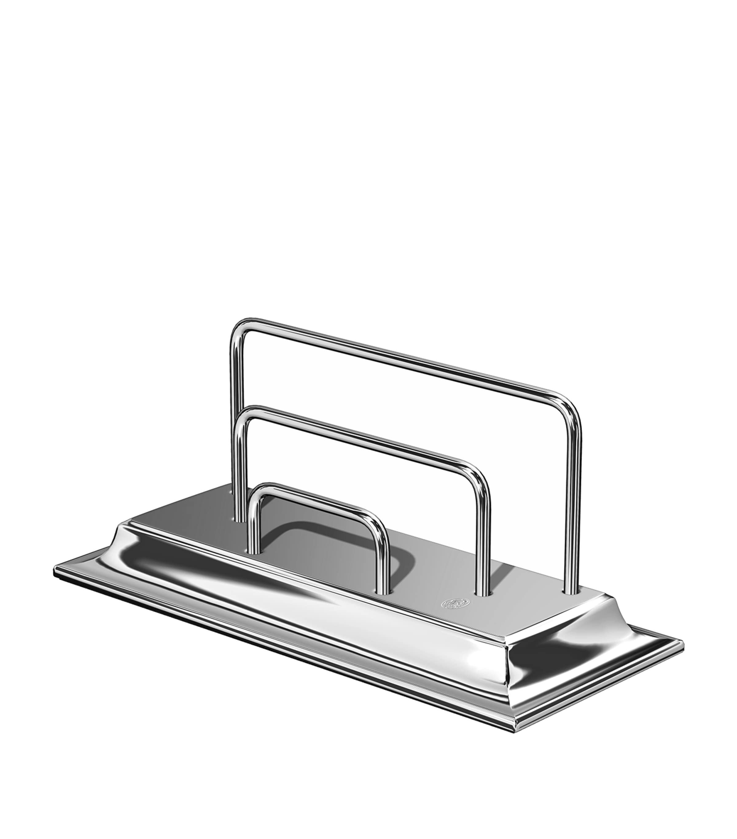 El Casco Chrome-plated Envelope Holder In Silver