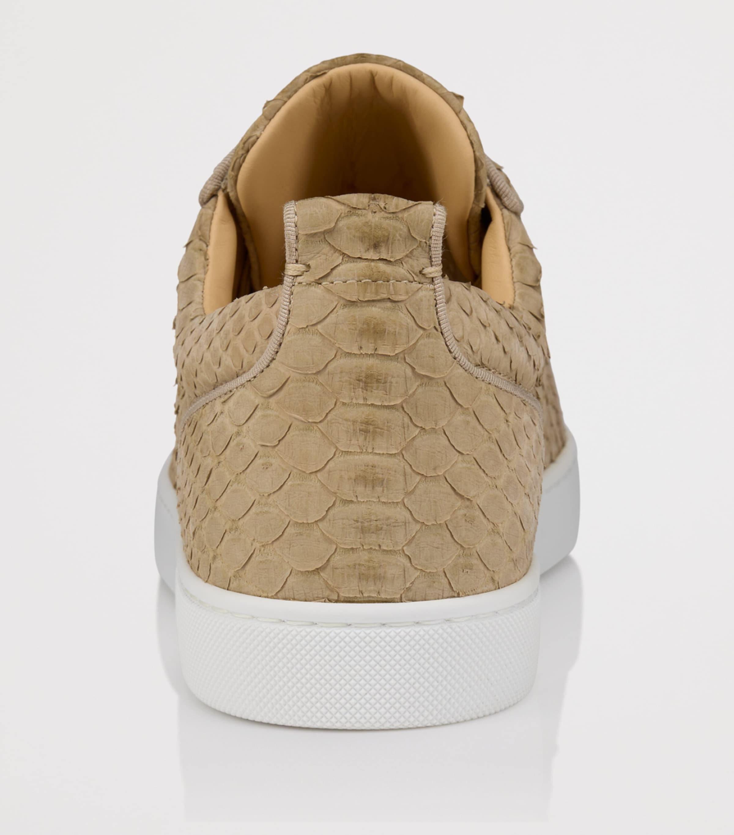 Christian Louboutin Louis Junior Orlato Python Sneakers Image 5