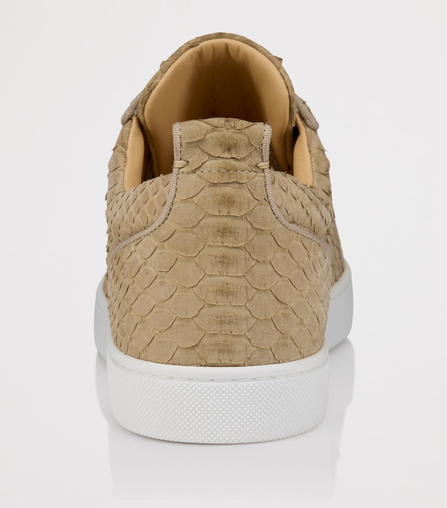 Christian Louboutin Louis Junior Orlato Python Sneakers Image 5