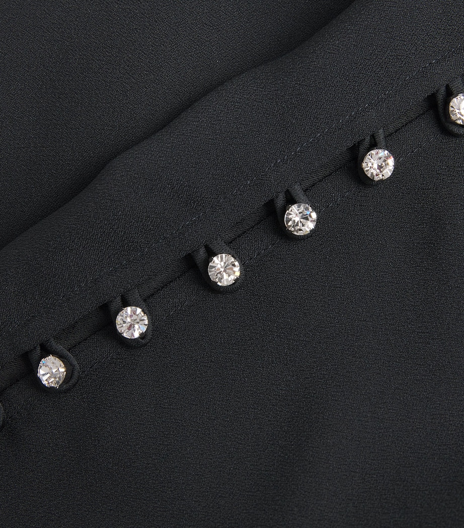 Mila Crystal Maxi Kaftan BLACK Image 5