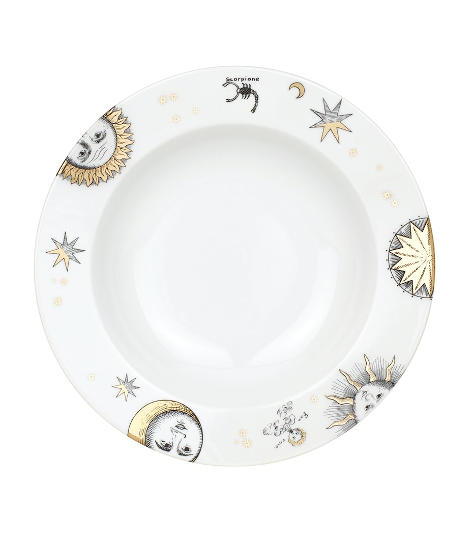 Fornasetti Set of 12 Astronomici Soup Plates (22cm) Image 8