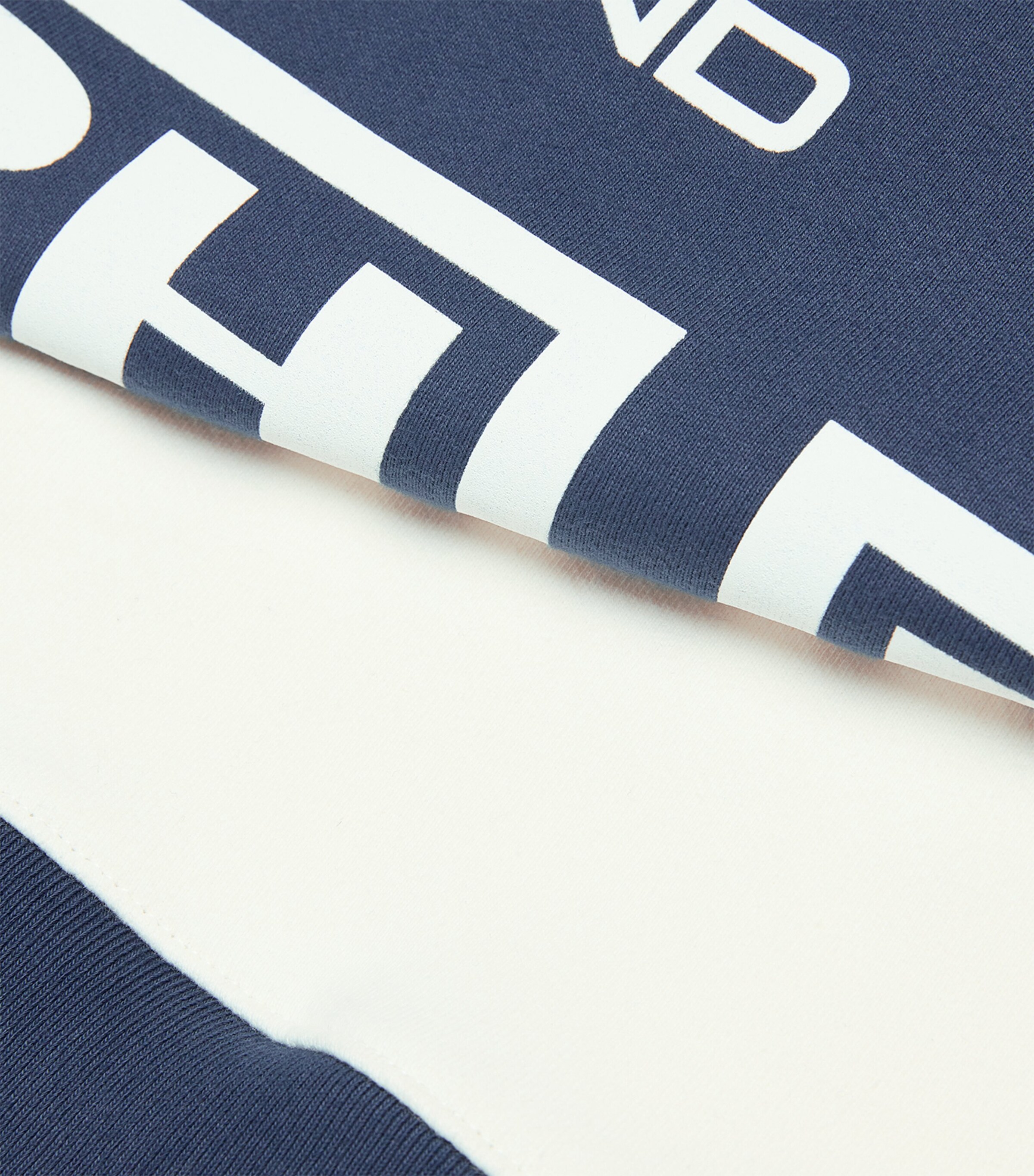 Rhude Mens Cotton Champions Sweatshirt Navy/vtg White Image 5