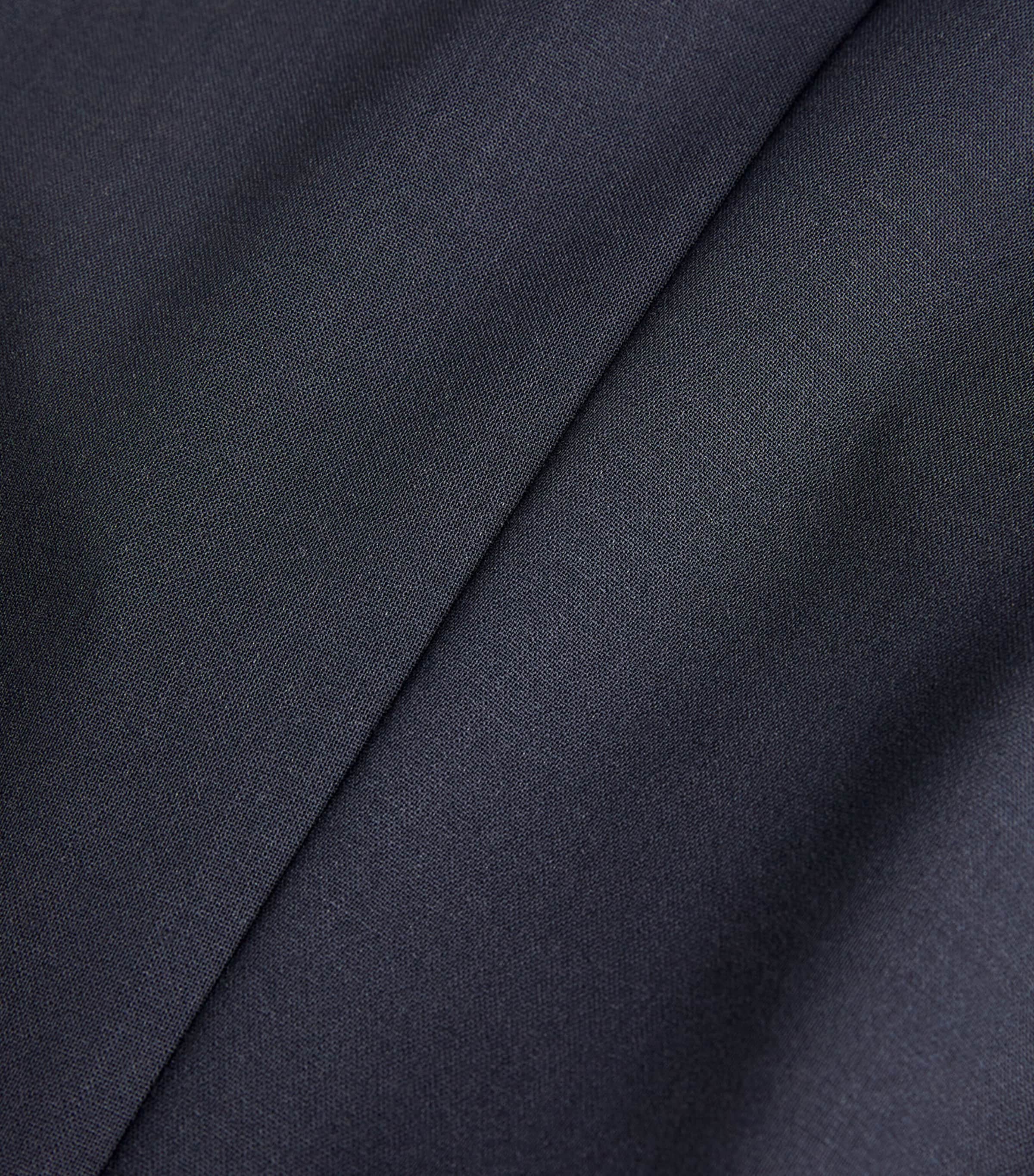 Wool Tapered Trousers BLUE Image 5