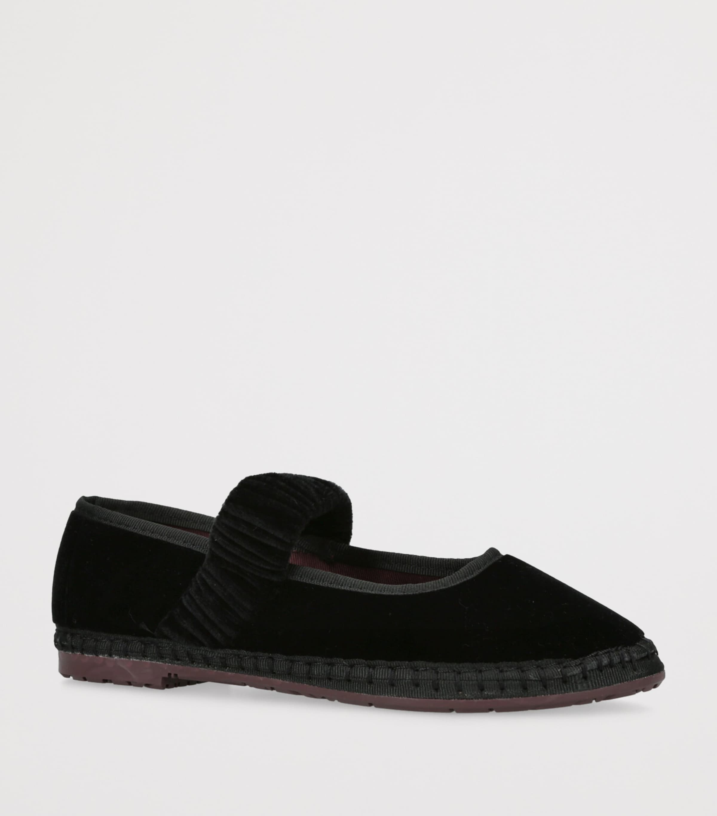 Velvet Mafalda Espadrilles BLACK Image 3
