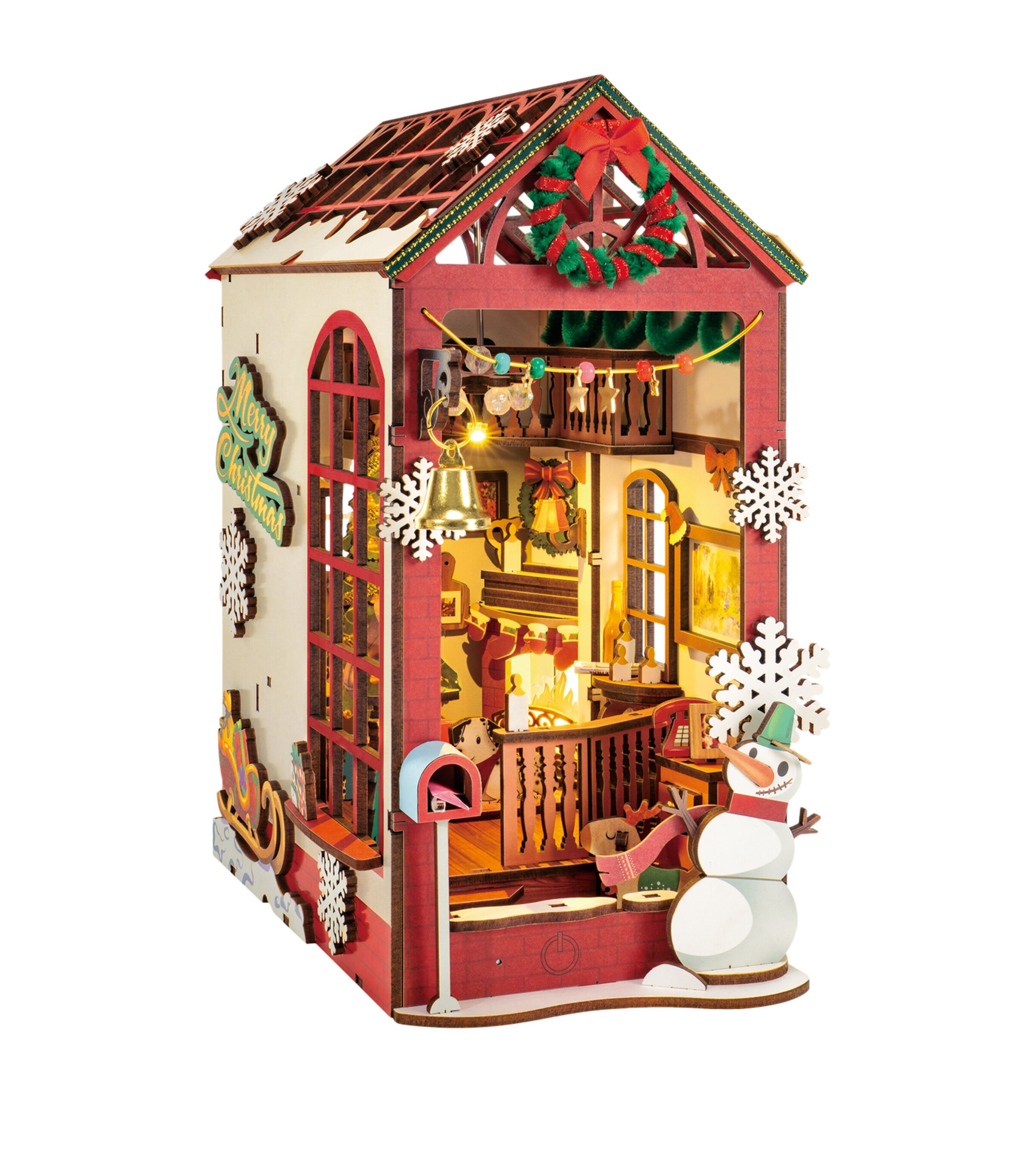 Robotime Christmas Indoor Scene Set | Toys | Building & Construction Toys Robotime Christmas Indoor Scene Set | Toys | Building & Construction Toys