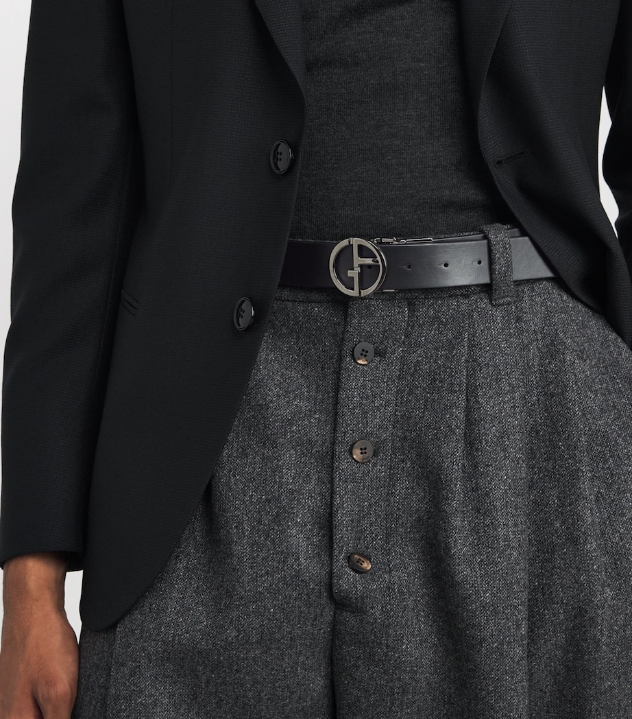 Leather Logo Belt UC001 Image 5