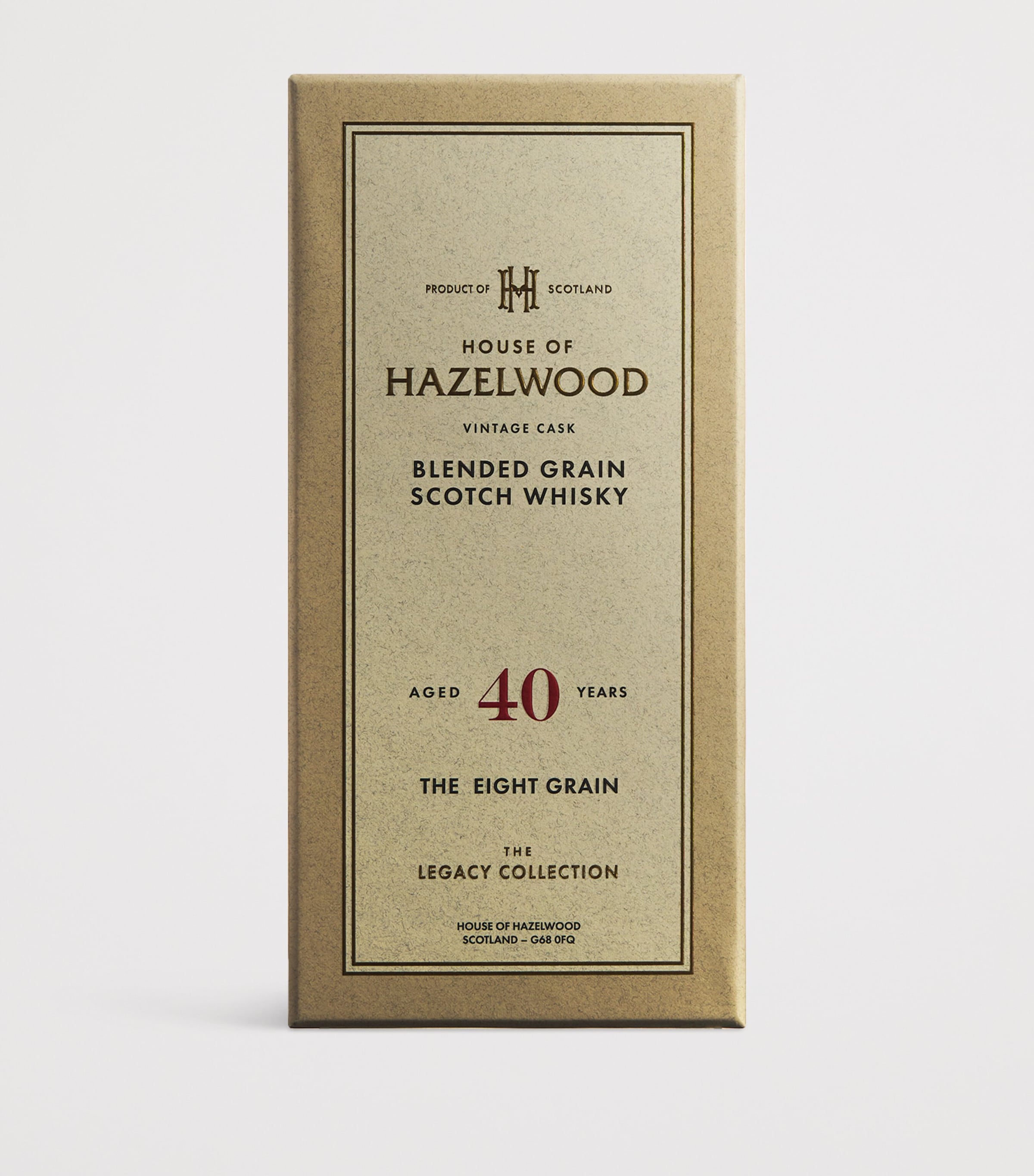 House of Hazelwood The Eight Grain 40-Year-Old Blended Whisky (70cl) Image 2